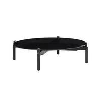 Table Basse Ronde Wendelbo Notch, Grand , Noir