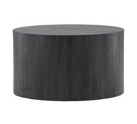 Table Basse Ronde "York" 80cm Noir