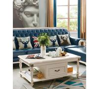 Table basse salon Design Tables Meubles Table de Luxe Table d'appoint Bois Moderne
