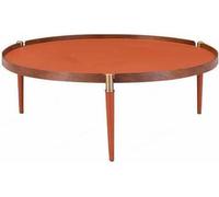 Table basse Salon Meubles de Luxe Conception Table Orange Tables basses