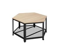 TECTAKE Table basse NORWICH Style Vintage 86,5x75x46,5cm