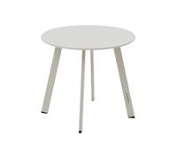 Hespéride - Table d appoint de Jardin Ronde saona Argile 50 x 45cm en Acier