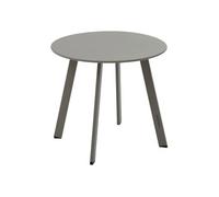 Hespéride - Table d appoint de Jardin Ronde saona café 50 x 45cm en Acier
