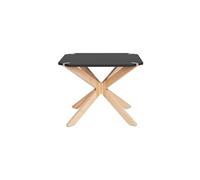Leitmotiv - Table basse scandinave Miste - L. 60 x H. 40 cm - Noir - Miste Noir