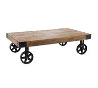 Table basse ""Silas"" manguier 117x71cm - Atmosphera Créateur d'intérieur