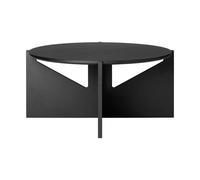 Table Basse Simple XL Kristina Dam Studio en Chêne Laqué Noir