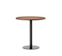 Table Basse Skins Ø74 Noir /brandy, Design By Us