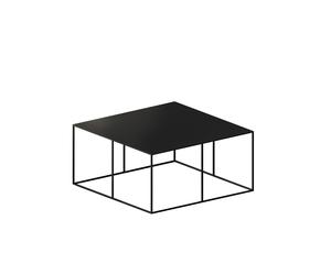 Table basse Slim Irony Low Table Zeus, Designer Maurizio Peregalli, 70x34x70 cm