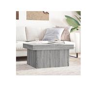 Vidaxl Table Basse Sonoma Gris 100x55x40 Cm Bois D'ingénierie Marron