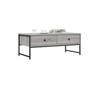 Table basse sonoma gris 101x49x39,5 cm bois d'ingénierie 837740