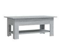 vidaXL Table Basse, Table d'Appoint, Bout de Canapé, Meuble de Rangement Salon Salle de Séjour Maison Intérieur, Sonoma Gris Bois d'Ingénierie