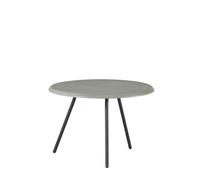 Table Basse Soround Béton/Noir Ø60 H44