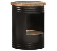 Table Basse sous Forme de Bol Table d'Appoint Bois de Récupération Massif vidaXL