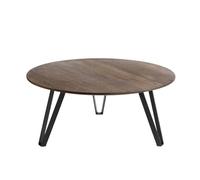 Table Basse Space Ø90 Chêne Fumé