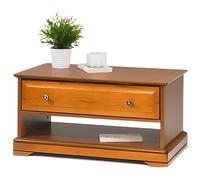 TABLE BASSE STYLE LOUIS PHILIPPE 1 TIROIR ALSACE