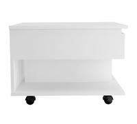 Table basse surélevée - TUHOME - Luanda - Blanc - Contemporain - Design