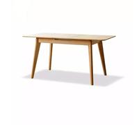 Table Basse Table à Manger en Bois Massif, Longue rétractable Murale Nordique, chêne for Restaurant, rondins for la Maison