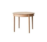 Table Basse Table à Manger en Bois Massif, Ronde télescopique Chinoise, for Petit Appartement, Maison, rondins