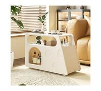 Table Basse Table Basse de Salon pouvant être déplacée, Plusieurs Supports Rangement latéraux for la Maison, Armoire d'angle créative for canapé, Chariots Étagère de Rangement