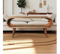 Table basse - table basse en bois massif de style nordique Oak-ish - D'appoint de style scandinave - salon multifonctionnelle