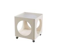 Table Basse Table d'appoint Amovible, canapé Minimaliste Moderne, Salon, Petite Table D'appoint de ménage, Petite Table de Chevet créative for Chambre à Coucher Table D'appoint De Canapé(White)