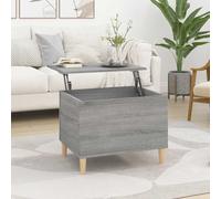 Table basse Sonoma gris 60x44,5x45 cm Bois d'ingénierie819570