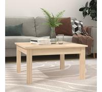 Table Basse Table d'Appoint Canapé Salle de Séjour Bois Massif de Pin vidaXL