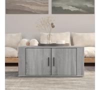 Table Basse Table d'Appoint Canapé Salon Gris Béton Bois d'Ingénierie vidaXL