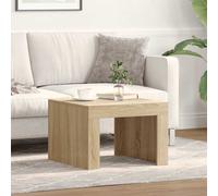 Table Basse Table d'Appoint Canapé Salon Gris Béton Bois d'Ingénierie vidaXL