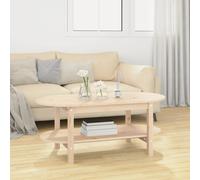 Table Basse Table d'Appoint Canapé Salon Marron Miel Bois Massif de Pin vidaXL