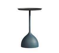 Table Basse Table d'appoint Ronde, bibliothèque de Salon, Table for la Maison, Buffet canapé, créative et Simple for activités Étagère de Rangement(Blue)
