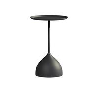 Table Basse Table d'appoint Ronde, bibliothèque de Salon, Table for la Maison, Buffet canapé, créative et Simple for activités Étagère de Rangement(Noir)