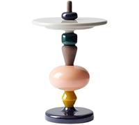 Table Basse Table d'appoint Simple for Salon, Table de canapé, Chevet, Petite à thé élégante, Meubles Maison Modernes multifonctionnels Étagère de Rangement(Pink)