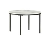 Table Basse Marbre Solide Véritable Table d'Appoint Canapé Salon Maison vidaXL