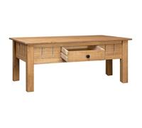Table basse, Table de salon, VIDAXL, 100x60x45 cm, Pin massif Assortiment Panama T497