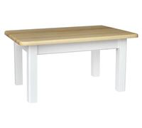 Table basse table PIN BOIS blanc miel NEUF FABRICANT 45 cm