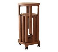Table basse | Tabourets empilables avec roulettes, meubles multifonctionnels pour entrée, bureau, piscine, maison, salle de classe, salon, terrasse