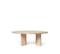 Ferm Living Table basse Tarn 107.6x108.1 cm White oiled beech