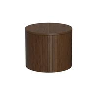 Vicco Table Basse Tavilo, Noyer, 38x38cm, avec Fonction de Levage et paroi latérale Amovible