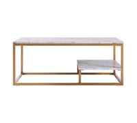 Teamson Home Table Basse Moderne Marmo Effet marbre pour Salon VNF-00036