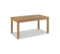 Table Basse Teck 90 X 50 X 45 Cm Marron