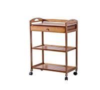 Table basse tendance en bois massif marron petit canapé carré table basse meubles meubles table d'appoint