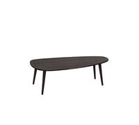 - Table basse Théodore en bois massif - Gris foncé - Théodore