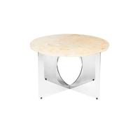 Table Basse This Is Art, Design By Us, Chrome/crème