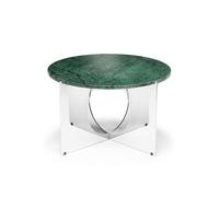 Table Basse This Is Art, Design By Us , Chrome/marbre Vert