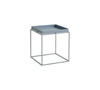 HAY Table à plateau Tray Table medium Pigeon blue. 40x40x44 cm