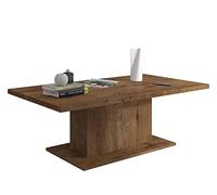 Table basse Ulriko - 110 x 60 x 43 cm - Table basse rectangulaire élégante - Table basse - Table basse à thé, table de salon, table d'appoint (chêne Lefkas)
