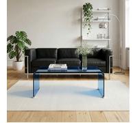 Table basse Väsas verre 90 x 45 x 35 cm bleu
