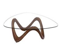Amadeus - Table Basse Vague en Noyer