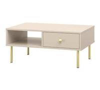 Table basse Venus Cashmere avec tiroir Beige G